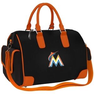 Miami Marlins deluxe purse handbag MLB new